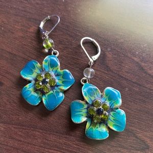 Older blossom earrings.
